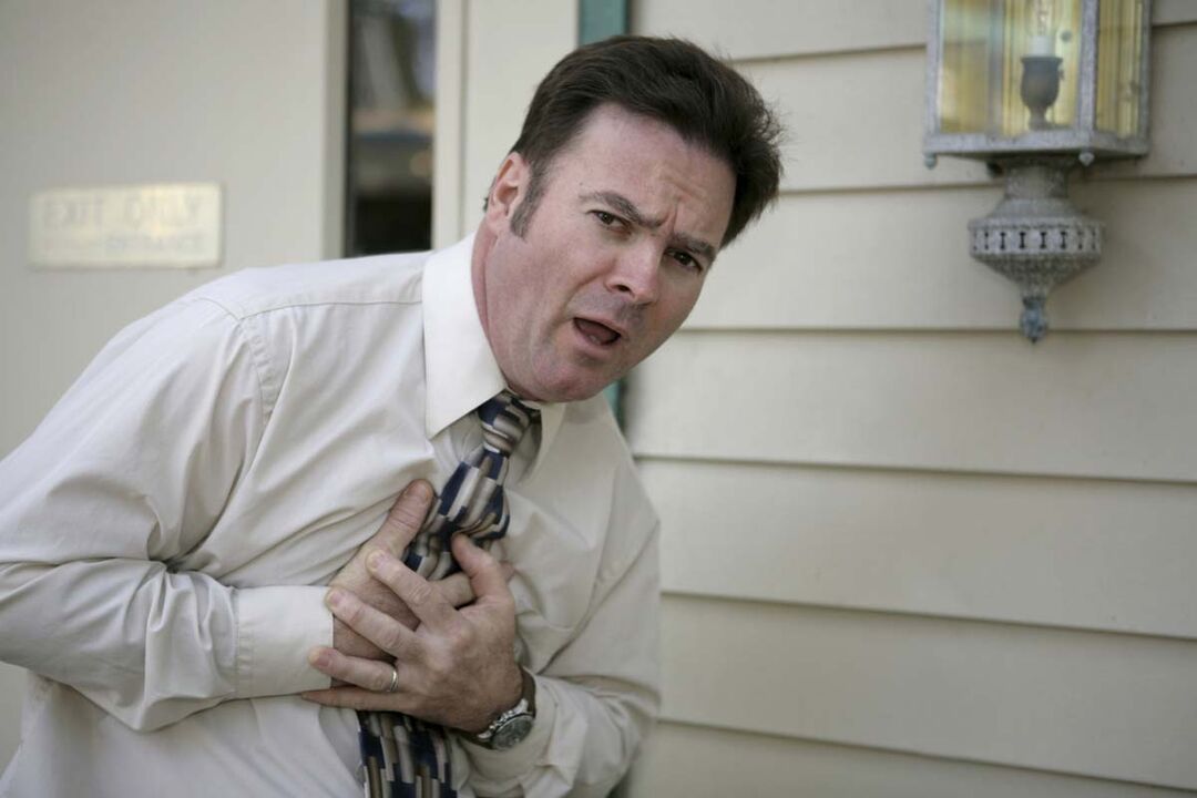Heart attack with hypertension